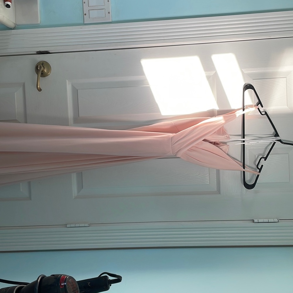 Lulu Blush Dress w/ Custom Slit